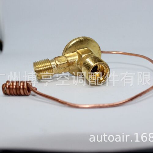 货车工程车汽车空调膨胀阀404风口蒸发器制冷or环保喇叭口双尾阀
