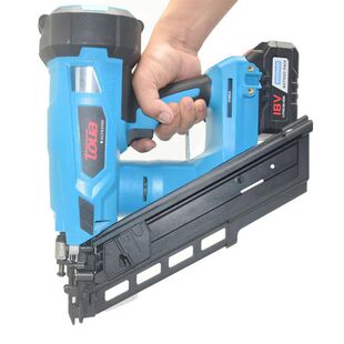 腾亚toua DCFN3490纯电动锂电池木钉枪纸排钉枪气动打钉枪纸排钉