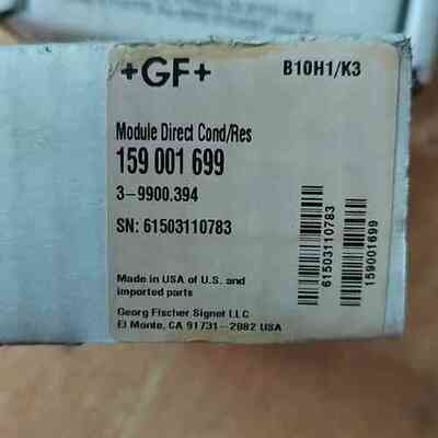 议价159001699 3-9900.394 电导率模块 GF乔治费歇尔维修