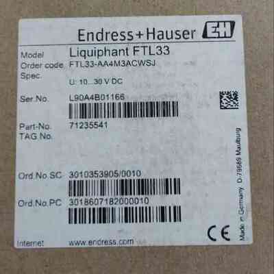Endress+Hauser音叉液位计FTL33-AA4(议价）