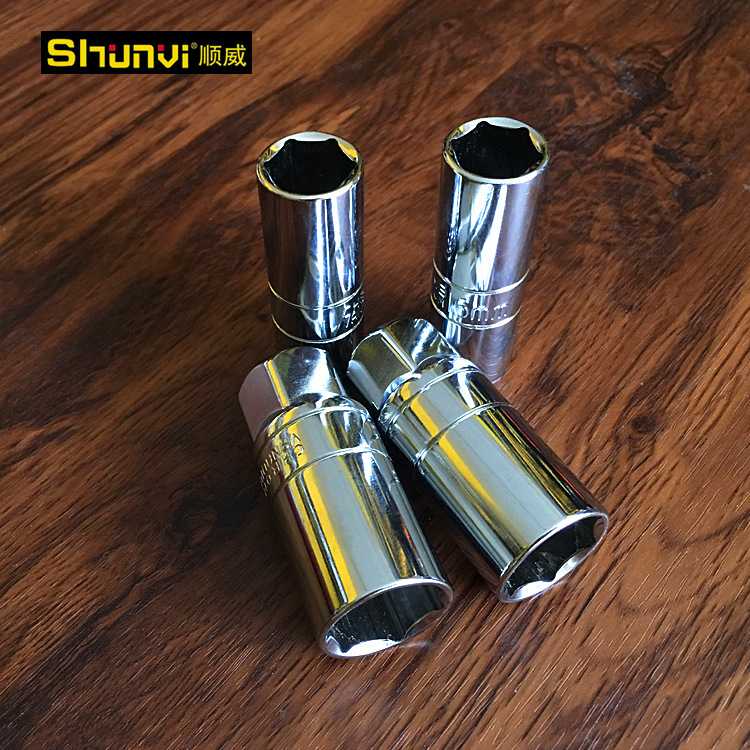 厂货16mm火花塞套筒 汽车火星套筒拆装工具16mm 21mm加长套筒