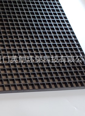 黑色塑料格栅网格，装饰工程展柜水族YL13W,YL13B,YL18C,YL18W