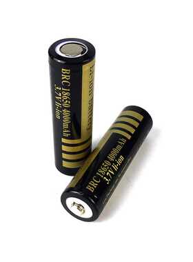 黑金BRC4000MAH 18650锂电池玩具小风扇动力手电筒电动工具电池组