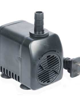 110V伏鱼缸水族箱园林喷泉潜水泵Hmax2米1500L/H高扬程潜水泵泵头