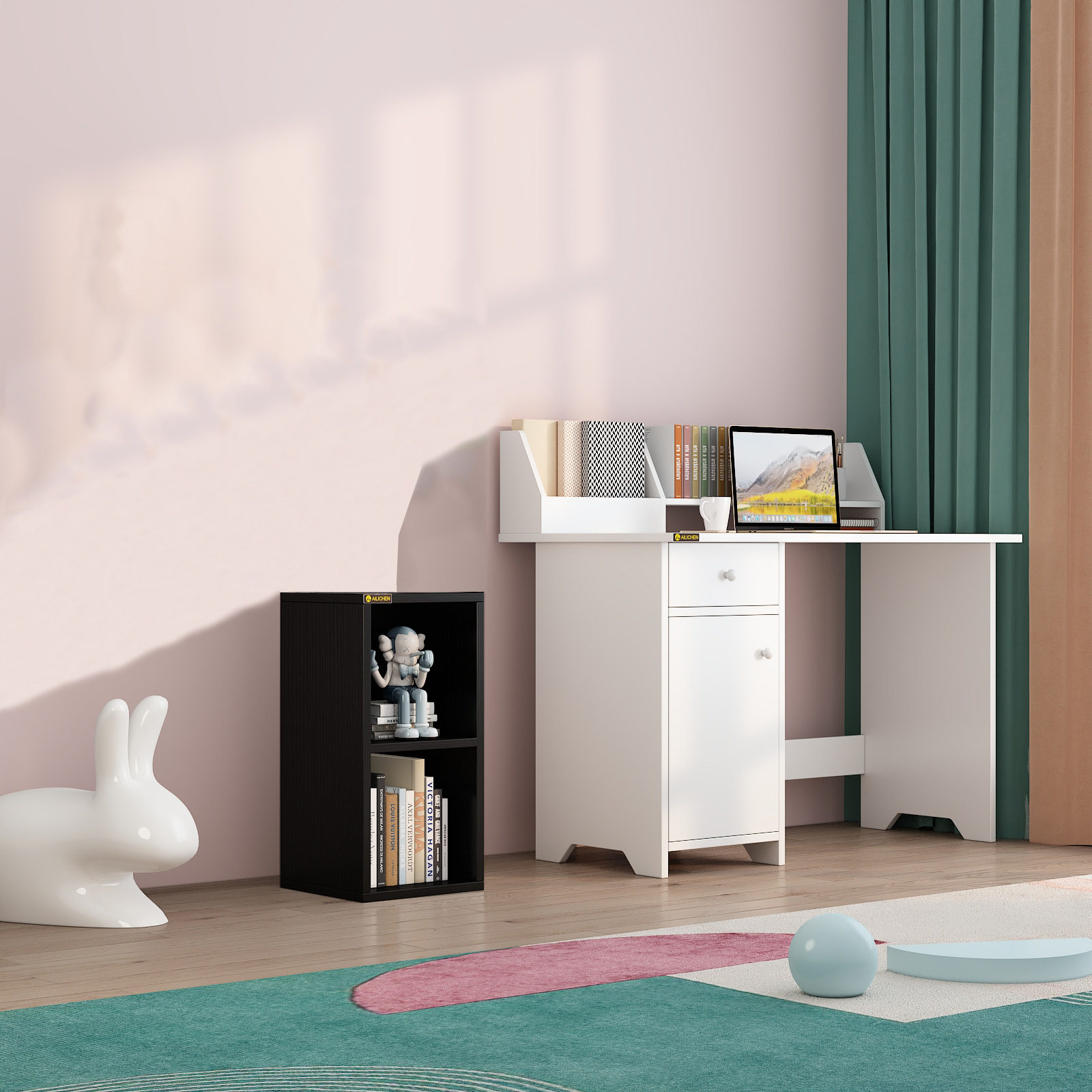 卧室书柜客厅多功能简约置物架办公书架书柜,鲜花速递/花卉仿真/绿植园艺,其它园艺用品,淘宝优惠券,粉丝福利购,淘宝优惠卷