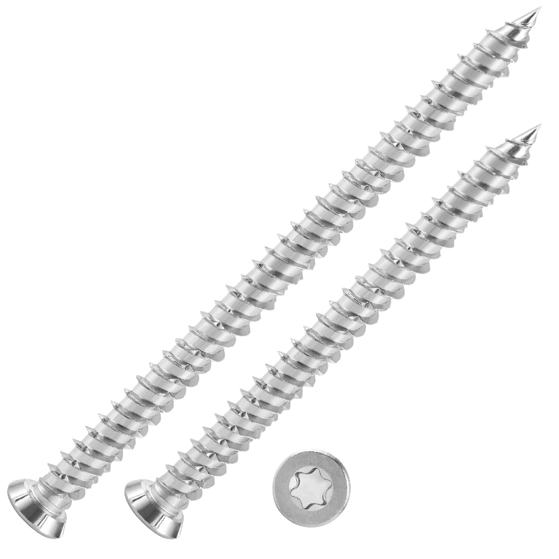 410不锈钢自切螺丝德式膨胀门窗断桥系统自攻螺钉82 102 122