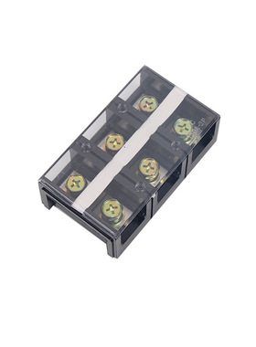 乐瑶电气TC接线端子 TC6003胶木铜 接线排 固定式端子 导轨端子