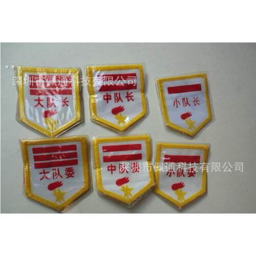 大队委/中队委/小队委标志/大队长标志/中队长小队长队徵