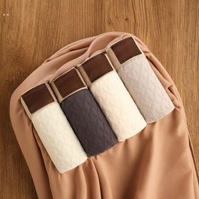 男士棉质四脚内裤纯色内敛透气柔软内裤男抑菌高弹力吸汗不闷不潮