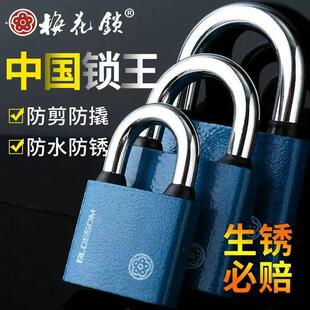 一把钥匙开多个锁铜心防水户外通开挂锁一匙同开锁同心锁开通开