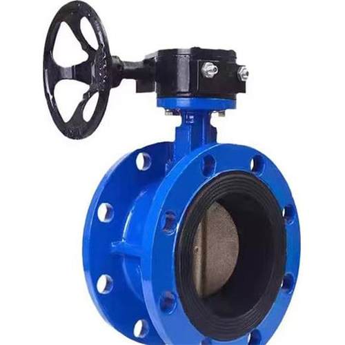 涡轮法兰式蝶阀D341X-16Q手动涡轮 软密封蝶阀DN50DN65DN80DN100