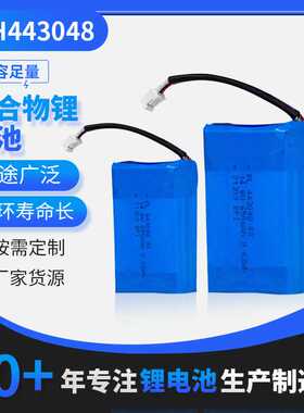 14.8V锂电池组443048*650mAh擦窗机等智能家用电器动力锂电池组