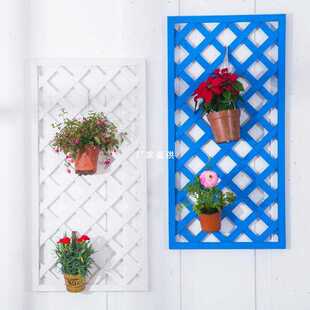 白色栅栏腐木围栏室内篱笆室外网格花园爬藤架庭院格栅阳台花架