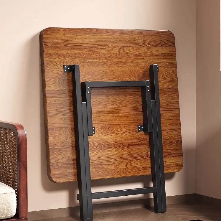 可折叠桌小桌子餐桌家用户型简易圆桌出租屋户外便携摆摊吃饭方桌