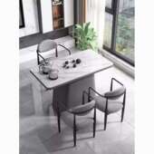 轻奢阳台茶桌椅组合小户型茶台茶具套装 一体简约现代家用泡茶桌子