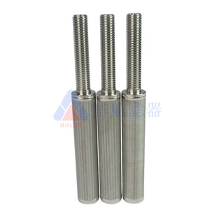 304不锈钢烧结网滤芯 真空吸料机烧结过滤器 管道气体干燥滤芯