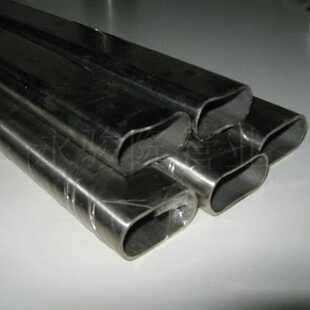 1.0mm 不锈钢装 饰焊管 304异型平椭管尺寸14