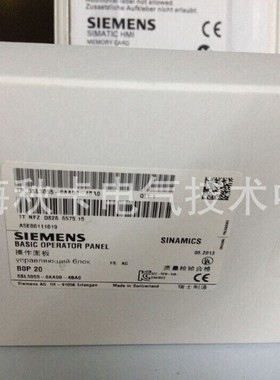 6SL3055-0AA00-4BA0 S120基本操作面板BOP20 6SL3 O55-0AAOO-4BAO
