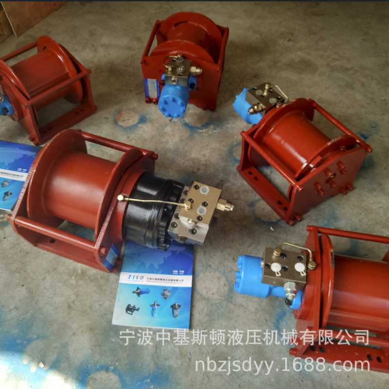 JW2000单绳拉力2吨液压绞车 2000kgf液压绞盘卷扬机