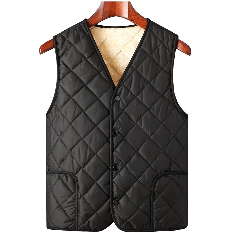 中年爸爸秋冬g装背心加绒加厚款保暖马夹中老年人男士坎肩男装马,男装,常规马甲,淘宝优惠券,粉丝福利购,淘宝优惠卷