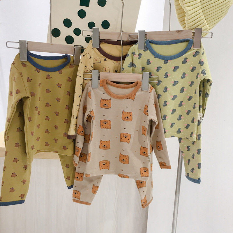 儿童秋衣b秋裤套装纯棉女童春秋冬男孩内衣宝宝棉毛衫加厚保暖睡,童装/婴儿装/亲子装,内衣套装,淘宝优惠券,粉丝福利购,淘宝优惠卷