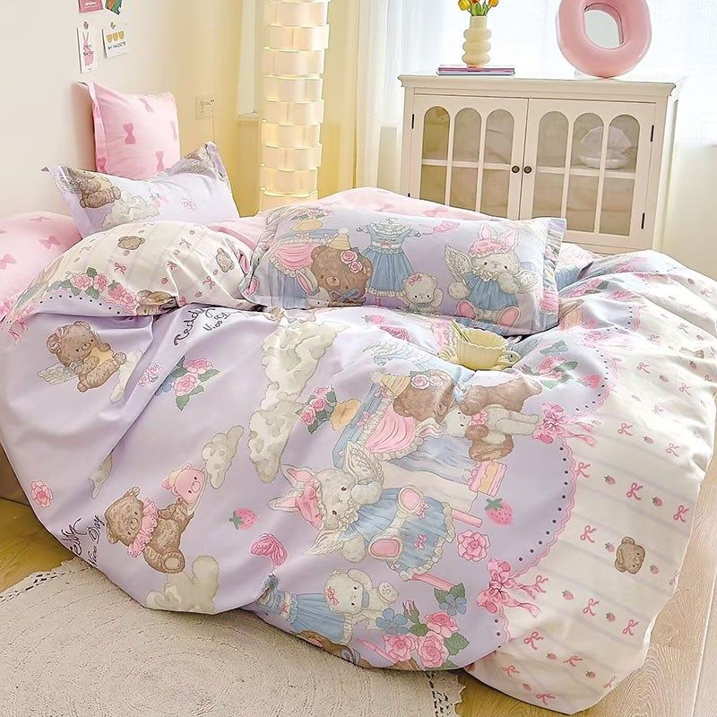 2024年新款全棉被套单件纯棉被罩150x20R0cm学生单人被单,床上用品,被套,淘宝优惠券,粉丝福利购,淘宝优惠卷