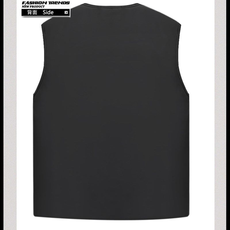 中老年马甲男秋冬新款爸爸装加绒加厚大码男士棉马夹中.年坎肩背,男装,背心,淘宝优惠券,粉丝福利购,淘宝优惠卷