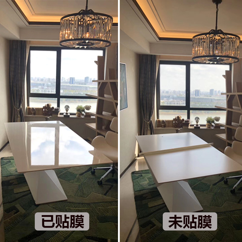 岩板专用餐桌子贴膜家具耐高温防C烫茶几透明大理石桌面保护膜自,家居饰品,家居保护膜,淘宝优惠券,粉丝福利购,淘宝优惠卷