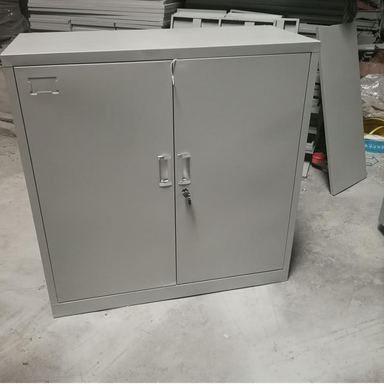 办公室文件柜铁皮抽屉玻璃资料档案文件柜移门矮柜储物柜带锁现货