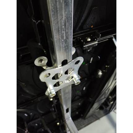 移动LED显示屏蝴蝶片钢结构链接片 孔距内径尺寸6CM每个重0.16斤