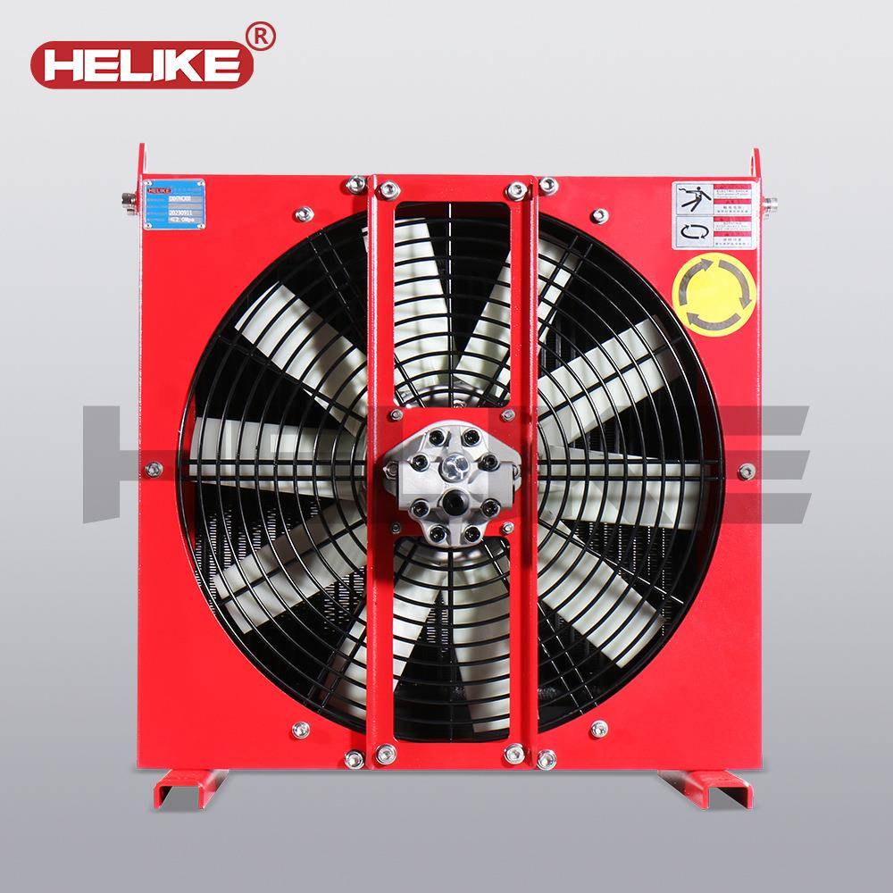 DXH液压马达驱动风冷却器耐高压防爆型铝合金风冷却器油马达驱动