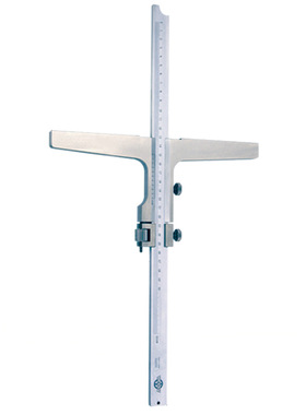 日本中村深度游标卡尺KANON刻度卡尺长基座深度卡尺LSDM15x20