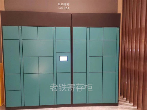 智能微信扫码储物柜厂家/存包柜/寄存柜/联网付费台球杆自助柜