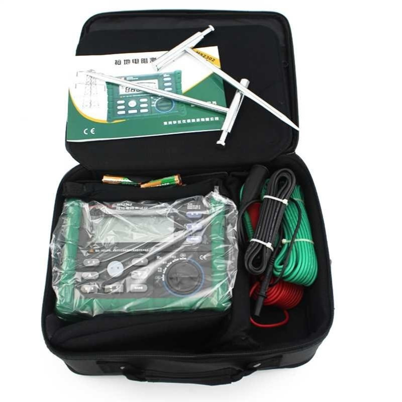 MASTECH华仪MS2302数字式接地电阻仪对地电压测量仪兆欧表