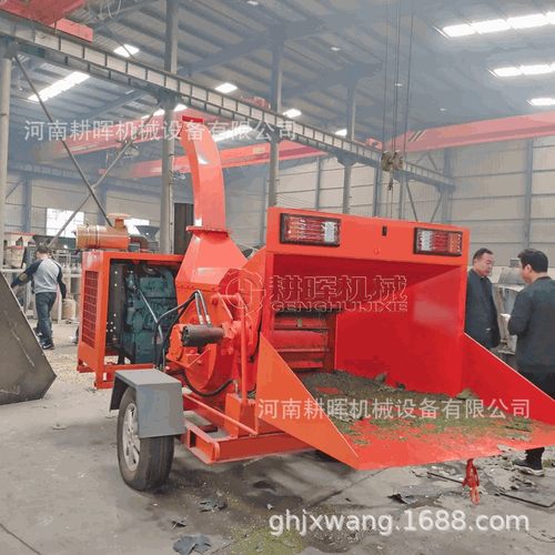 大型移动树枝粉碎机 桑树枝破碎机 灌木果树枝条碎枝机