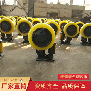 矿用缓冲式 直径可按需制作L25滚轮罐耳 聚氨酯滚轮罐耳