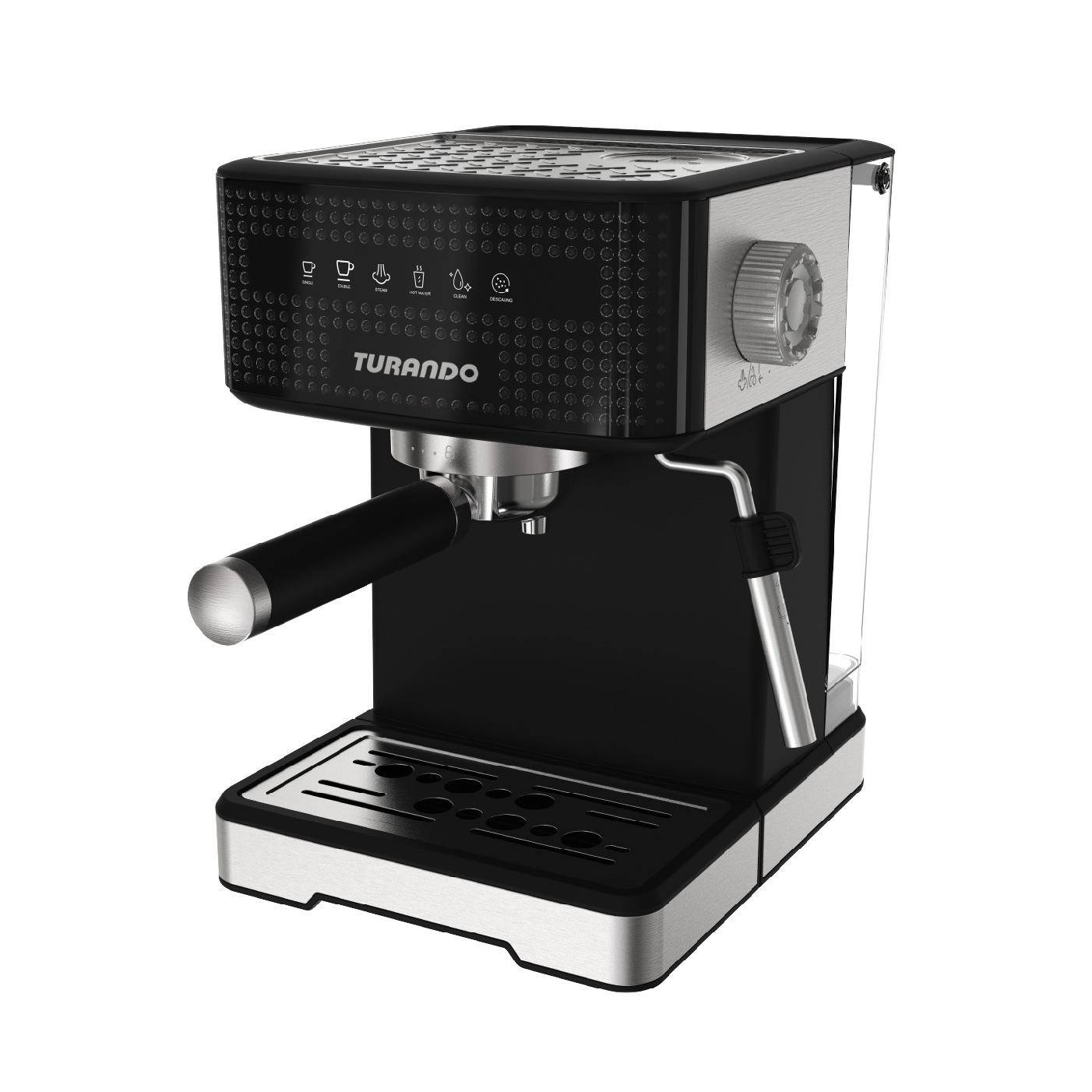 TC51F意式半自动泵压式浓缩咖啡机咖啡粉胶囊奶泡小型家用一体机