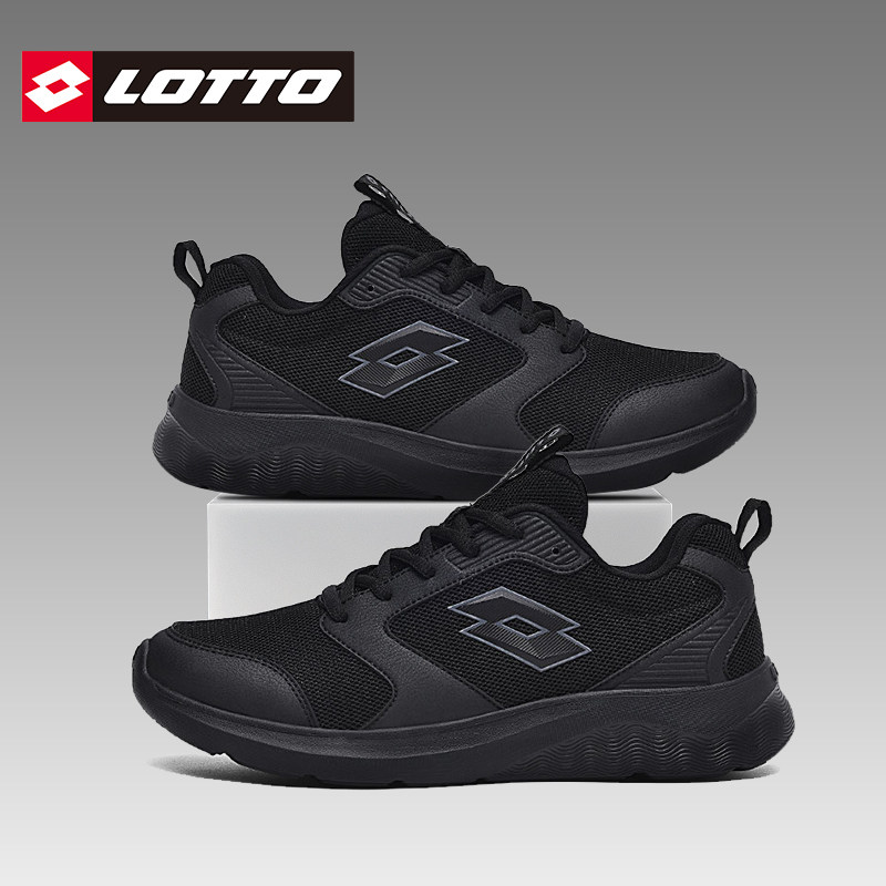 LOTTO乐途男网面运动鞋透气软底休闲鞋2026春秋季新款轻便跑步鞋