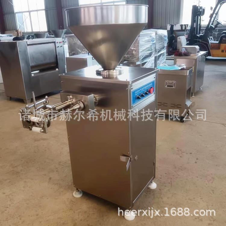 红肠扭结灌肠机全自动肉泥肠打结灌肠设备香肠气动定量灌肠机器