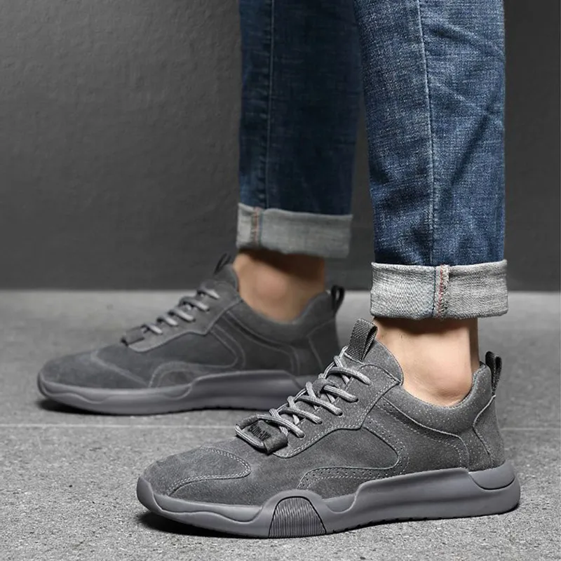 时尚低帮马丁靴2025新款潮流舒适软底休闲鞋透气男鞋户外运动鞋