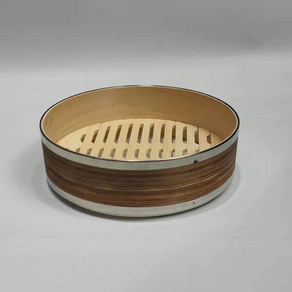 汤锅专用蒸笼下牙口反牙木制蒸笼家用商用小号大号蒸格笼屉竹编