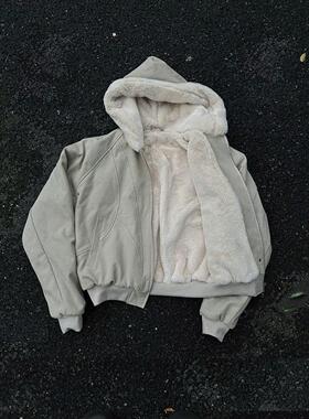 龙牌座山雕三代外套男加绒加厚cleanfit水洗棉服夹克OkayThxBye