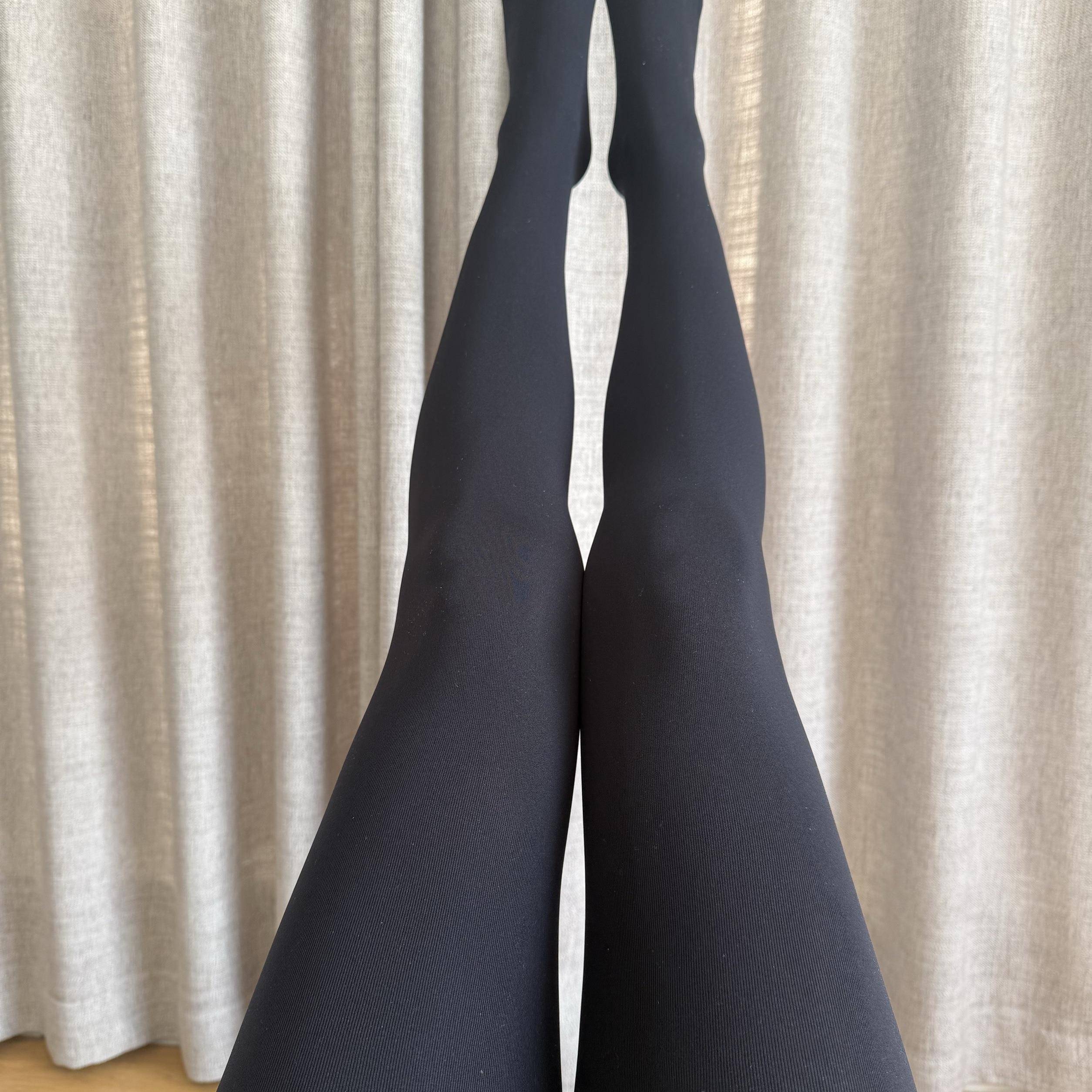 一汁丝袜「 RON 」100D 天鹅绒大码舒适不掉裆微光泽显瘦一线裆连