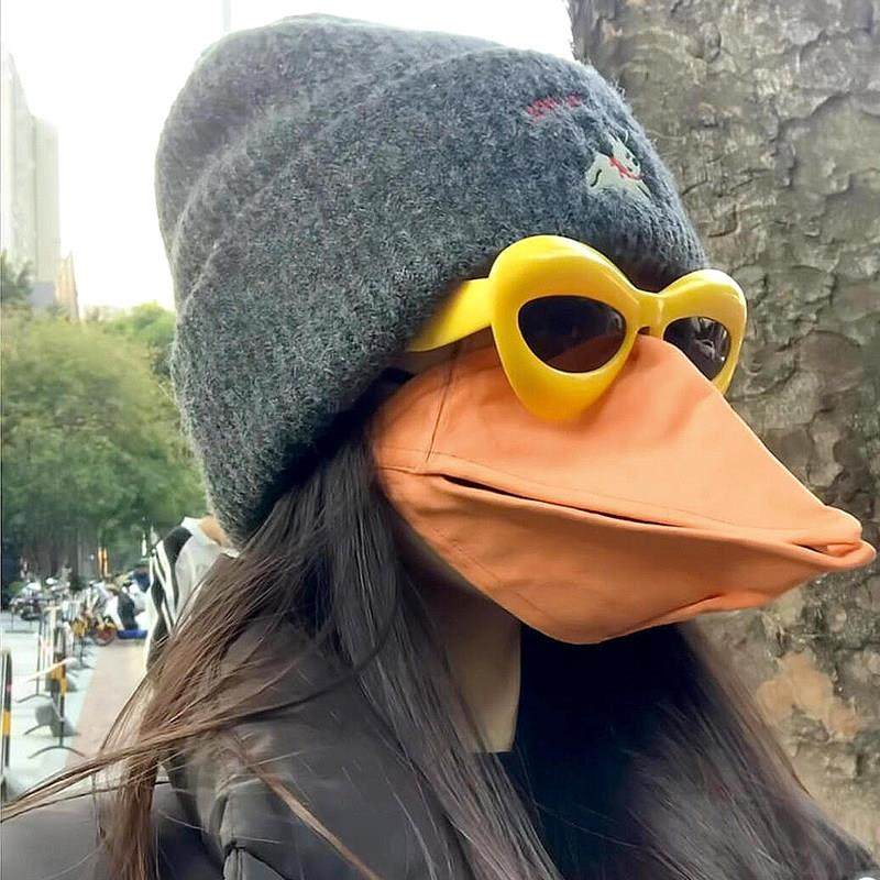 鸟嘴口罩乌鸦创意搞怪动物嘴型面罩3d可动冬天防风防寒保暖送朋友,居家日用,口罩,淘宝优惠券,粉丝福利购,淘宝优惠卷