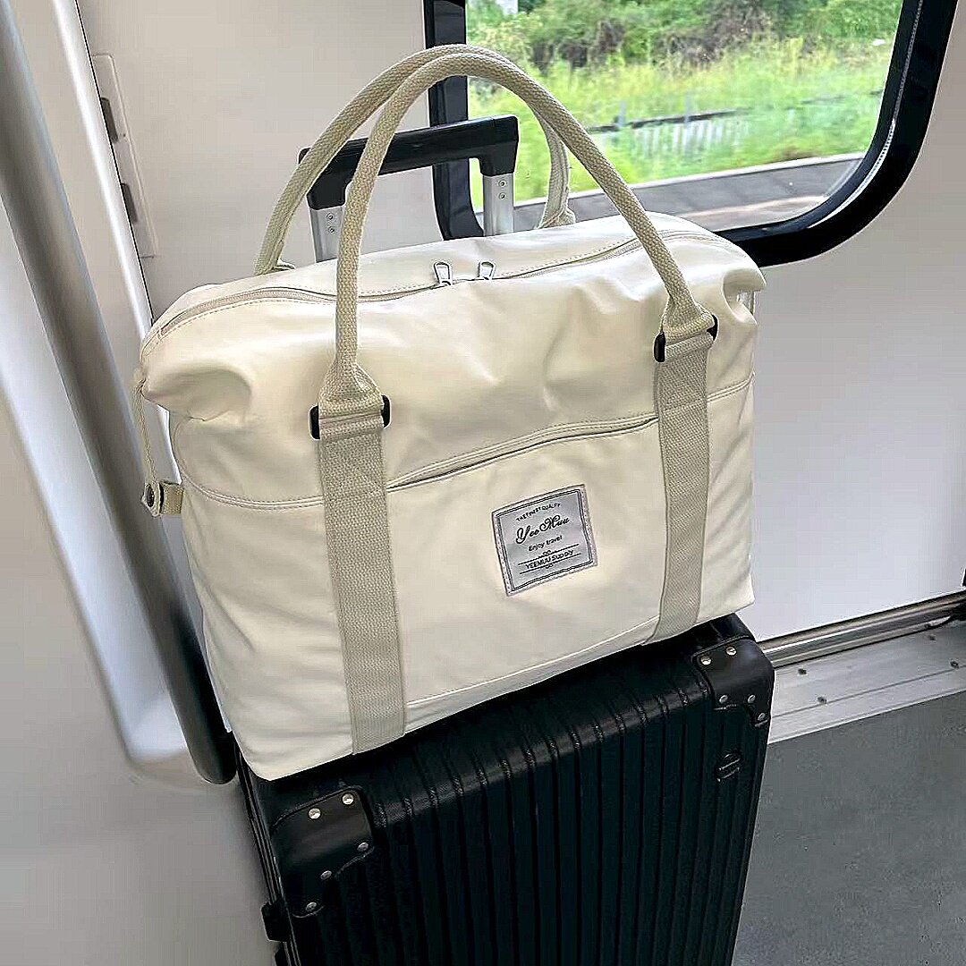 短途旅行包可上飞机登机包轻便大容量手提旅行袋可套拉杆箱待产包图片