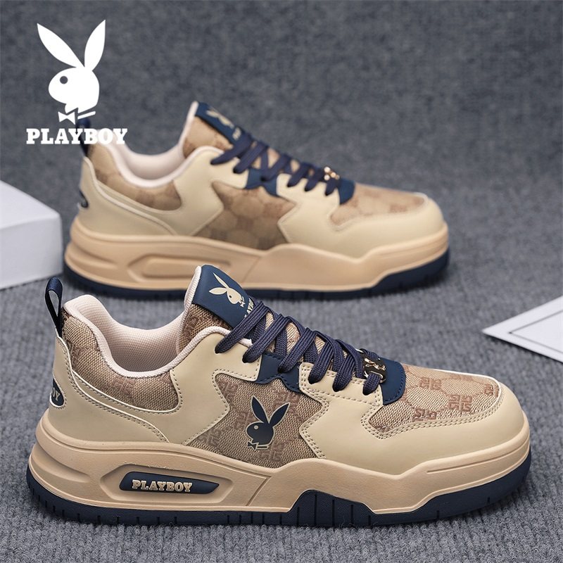 花花公子男士2026冬季爆款新款时尚休闲运动板鞋百搭潮流高级防滑,流行男鞋,休闲板鞋,淘宝优惠券,粉丝福利购,淘宝优惠卷
