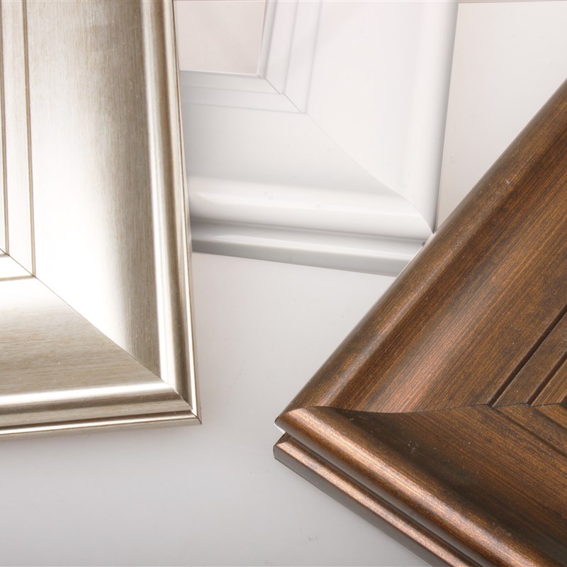 定做复古美式画框古铜银色白色油画框定制相框拼图框镜框装饰线条