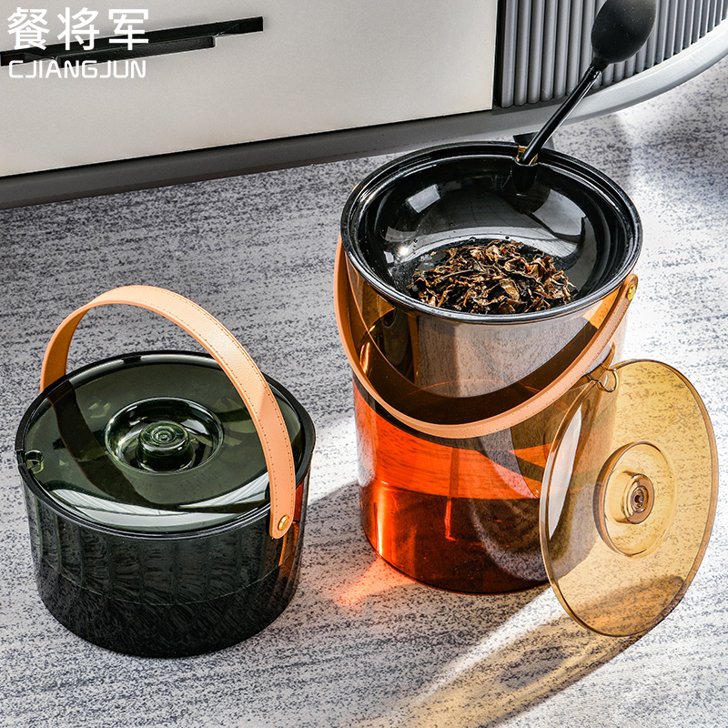 茶水桶废水桶家用茶台排水管茶水乾湿分离过滤垃圾桶 茶桶茶渣桶