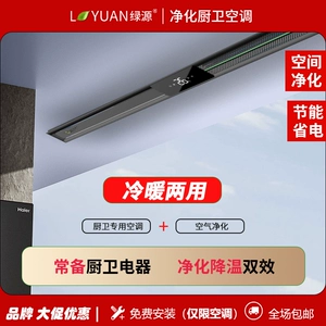 Кондиционер Luyuan для очистки кухни и ванной комнаты T12, универсальная машина для обогрева и охлаждения без внешнего блока, потолочный специальный скрытый кондиционер
