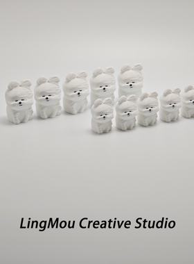 摆件玩具潦草小狗摆件送情侣可爱